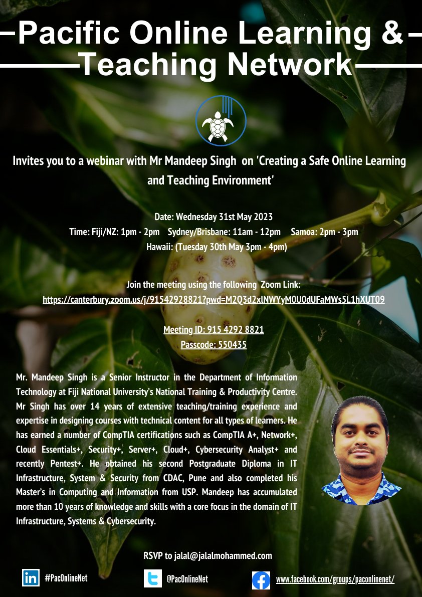 Pacific Online Learning and Teaching Network tweet media