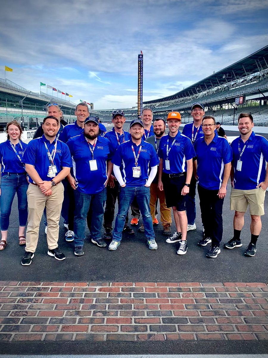 What’s better than working the 107th running of the Indy 500 / post race? Working with THIS team!!! Great work this month, guys!!! #TrackTeam13  #Indy500 

@WTHRcom | @IMS