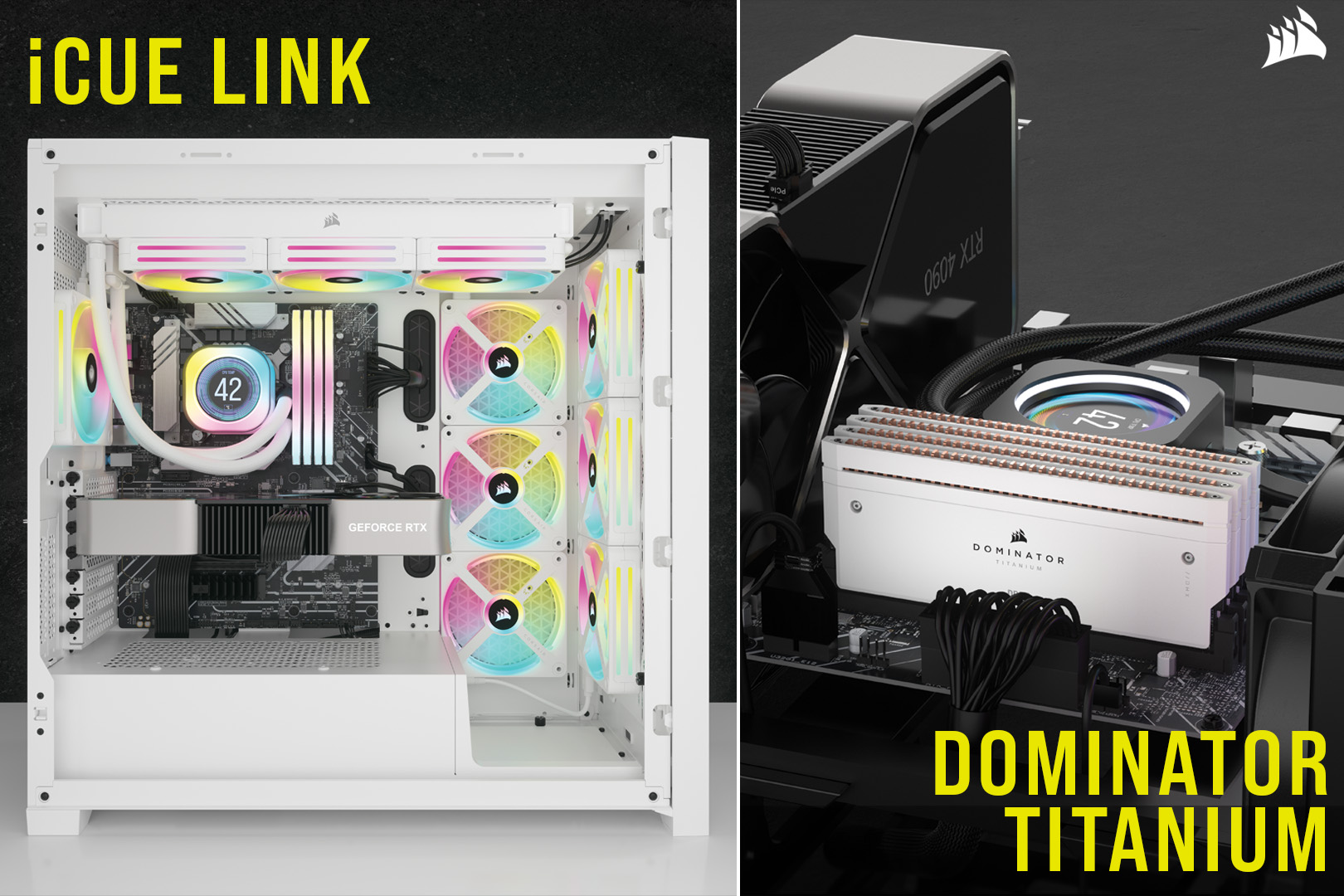 smør Bevæger sig ikke samvittighed CORSAIR on X: "CORSAIR @ #Computex2023 presents: iCUE LINK - Our solution  to cable management 🔗 https://t.co/4DafBid4lx DOMINATOR TITANIUM - The  newest entry to our DDR5 lineup 🛠 https://t.co/4aes1ldTkn  https://t.co/P8GAASOJwx" / X