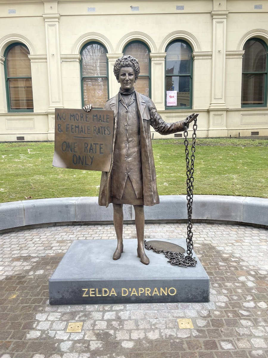 Not afraid to rock the boat, Zelda D'Aprano was a feminist, activist and trade unionist. She was not afraid to challenge unfair systems &amp; thinking &amp; she urges us to carry on fighting.