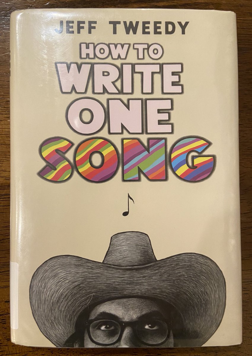 Just finished How to Write One Song by @JeffTweedy. #whatimreading