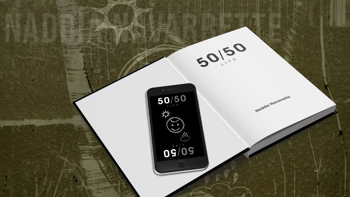 Readers can relate to the poems in the book, 50/50 Life, &amp; may also find some peace or inspiration as they reflect their own personal issues.

📖 Visit 5050life.com

#readingcommunity #readersoftwitter #readAwrite #poetry #poetrycommunity #Poetry_Planet #book #booktwt