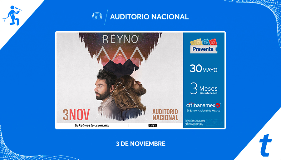 Ticketmaster_Me's tweet photo. 🤩 ¡Ahora comienza la #PreventaCitibanamex para ver a @reynomx por primera vez en el @auditoriomx! Entra aquí por tus boletos 👇
https://t.co/Y6DSd9PEcs https://t.co/5lzN1sDkg8
