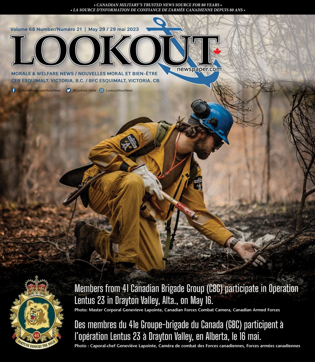 Dans l'édition de cette semaine de #Lookoutnavynews : La Marine canadienne au creux de la main, Le NCSM Edmonton brille pendant l'opération Caribbe, et Cérémonie de remise de prix en reconnaissance d'une “vertu" peu commune.  Lisez l'édition complète ici : bit.ly/3IKU2PI