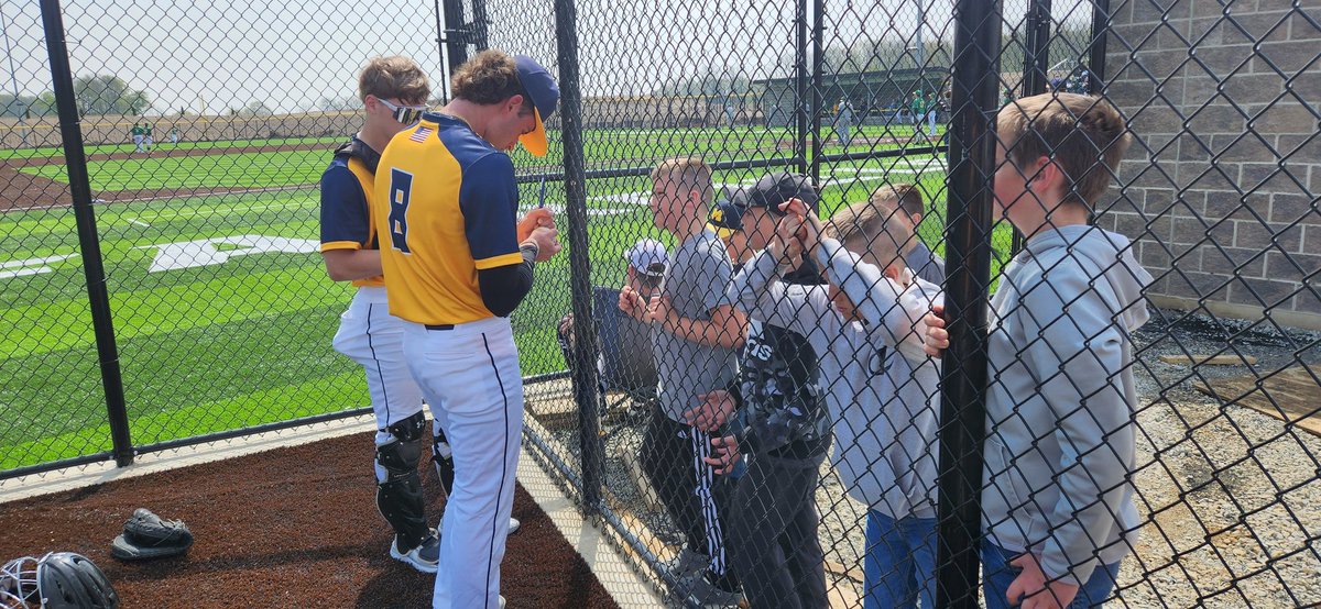FairfieldBaseb1's tweet photo. One of the best to ever put on a  Fairfield Uniform. He's a true Falcon.
Career Stats:
176.1/3 IP 1.11 ERA 324 K's 56 BB 12 CG's 4 No Hitters, opponent's average .156. 
3-Time All Conference 
2022 All State Pitcher 
2023 Indiana All-Star Pitcher 
Will be 2023 Academic All State. https://t.co/7PT7J9QmxQ
