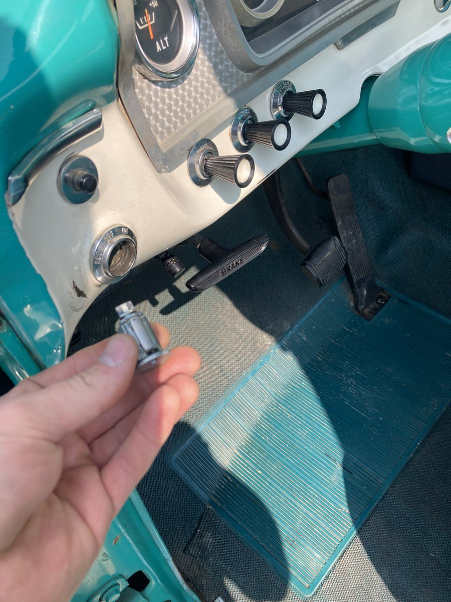 CRLocksmithing's tweet image. Cylinder removal on a 66 F100

#keyprogramming #lostcarkeys #keyservice #locksmithskills #carkeyslocksmith #residentiallocksmith #carremote #automotive #localbusiness #cedarrapidslocksmith #lockedkeysincar #lockout #unlockhouse #iowa #cedarrapidsiowa #cedarrapidslocksmithing