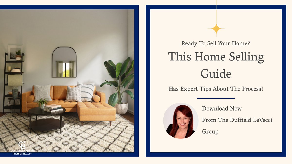 Thinking about selling your home? Get your seller guide today and learn about the process of home selling!

The Duffield LeVecci Group  
Lorrie Duffield Lic# S.0066902
Greg Duffield Lic# 
BS.0143956
Hollis LeVecci
S.0179528... backatyou.com/lp/seller-guid…