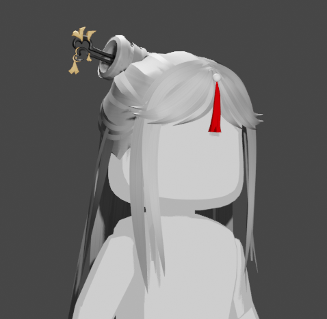 DyzkDev's tweet photo. I recreated ningguang's hair from genshin impact ( just for practice ) #Roblox #RobloxDev #RobloxUGC #ROBLOX #RobloxDevs https://t.co/wFkISG9fIF