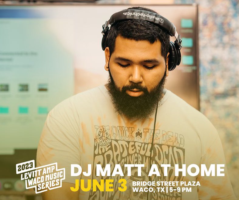 TheSmoothNature's tweet photo. This SATURDAY y’all can catch us headlining for the Levitt Amp Concert series right here in Waco!! This is something you won’t want to miss!! https://t.co/d0n0Tk4IOF