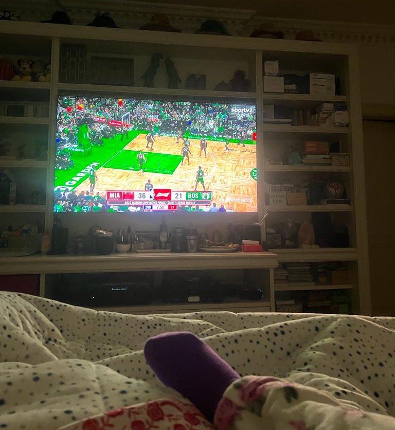 ANAMARIABRAGA's tweet photo. Vai, Boston! 🏀  #NBAnoSportv https://t.co/op5FKJWwPE