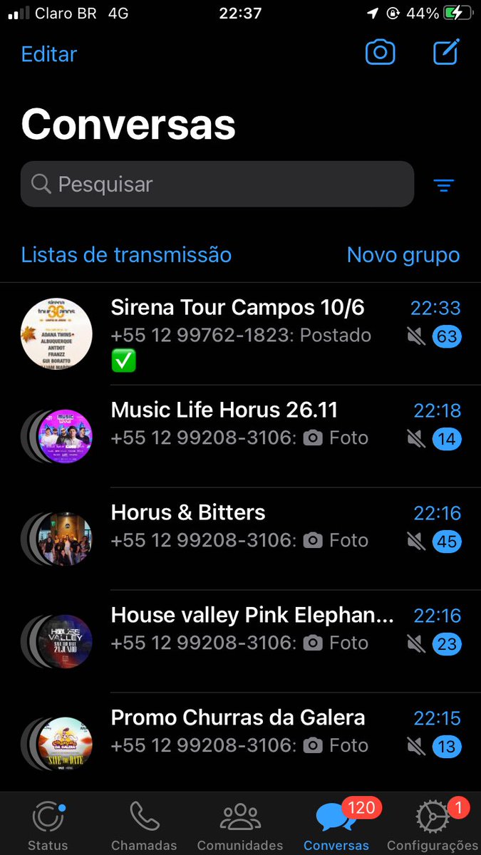 Se eu fosse em metade das festas que me colocam