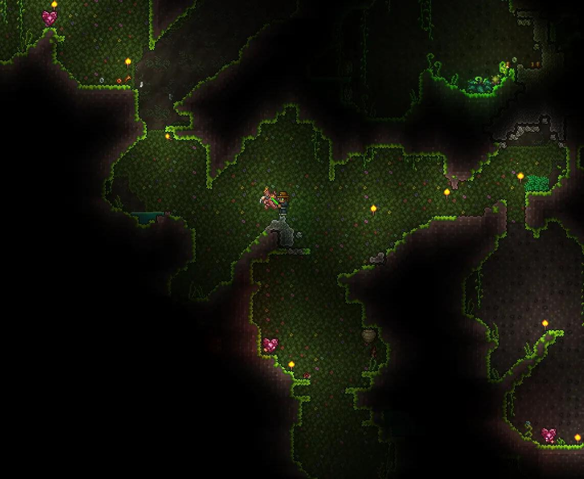 r/Terraria on Twitter "What do you guys do with extra life crystals? ♥