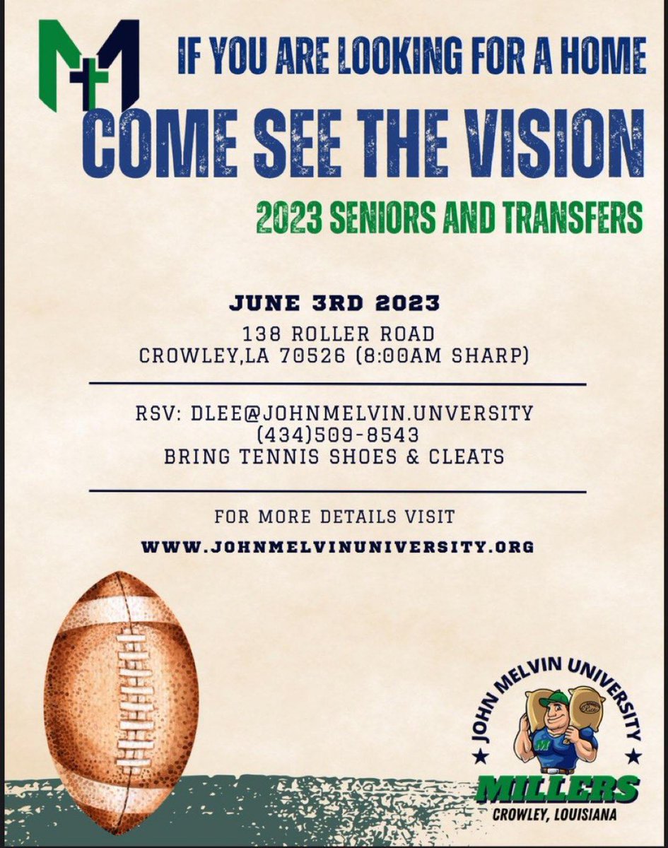 Come see the vision. Grind season😤‼️

#MillerNation
#SeeTheVision
<a href="/donlee9596/">Don A. Lee</a> <a href="/CoachT_LYL/">Malik Trollinger ✨</a>