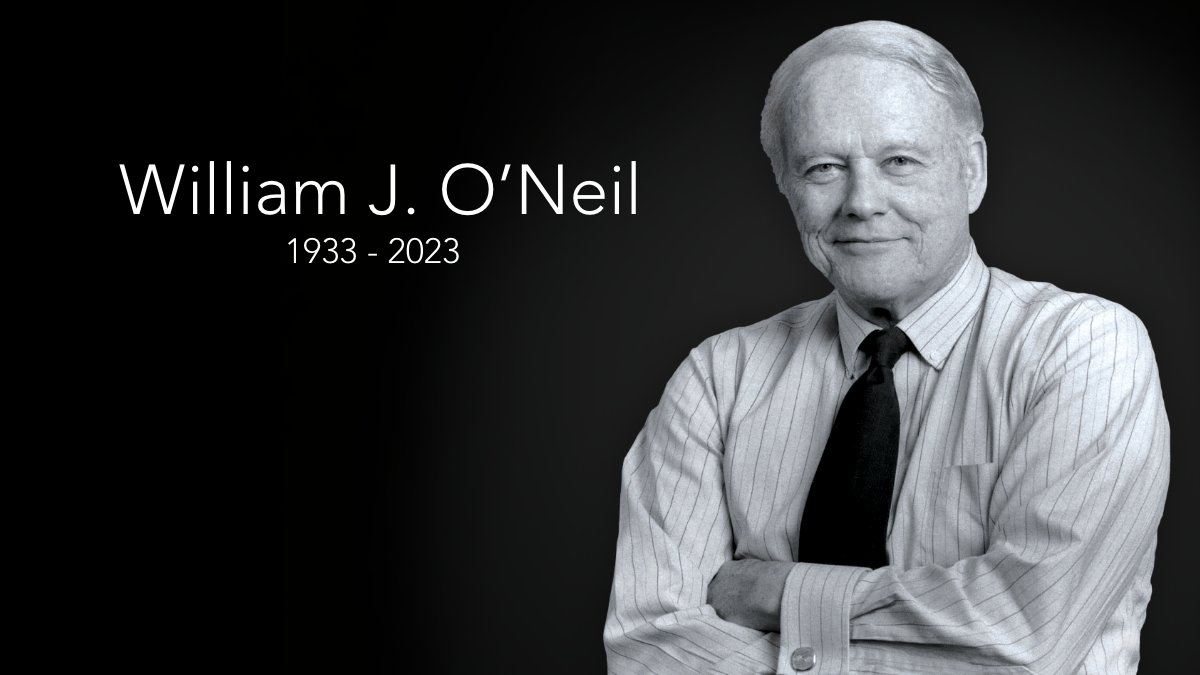 Pioneering stock speculator, #entrepreneur, author, and philanthropist William J. O'Neil has passed away. He is best known for the CAN SLIM® #investing  strategy. His #legacy continues today through his companies and nonprofit efforts. wjolegacy.williamoneil.com