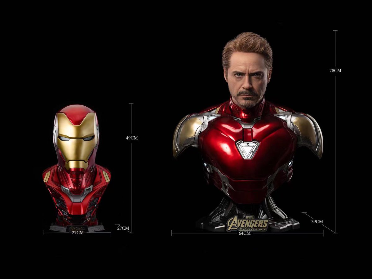 GA & MW - 1/1 Iron Man Mark 85 bust
#アイアンマン #IronMan