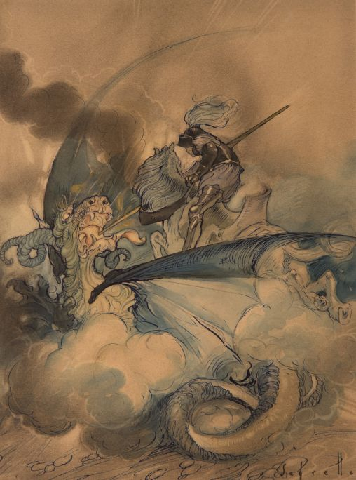 JaviertPrado's tweet photo. Que alguien me explique por qué no había descubierto hasta ahora la obra de JOSÉ SEGRELLES (1885-1969), pintor valenciano que ilustró Las mil y una noches, El Quijote, La Divina Comedia o cuentos de Poe, Hoffman y los Grimm, entre otros.

Pura fantasía en todos los sentidos 👇 https://t.co/EzWgztQ0x2