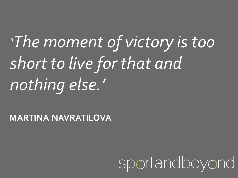 SportandBeyond1's tweet image. One of my favourite quotes today, inspired by a pretty brutal and honest article on Dominic Thiem over the weekend. #focusontheprocess #StayingTheDistance