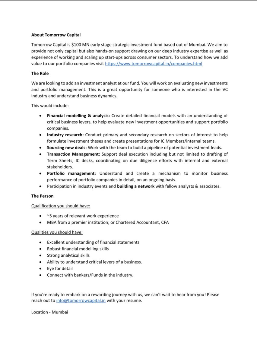 Tomorrow Capital tweet media