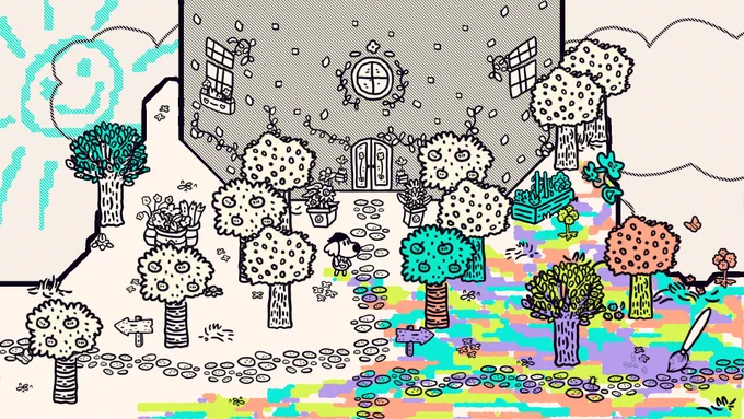 塗り絵の世界を舞台にしたADV『Chicory: A Colorful Tale』が日本語対応-国内版『チコリー 色とりどりの物語』登場も近い? 
