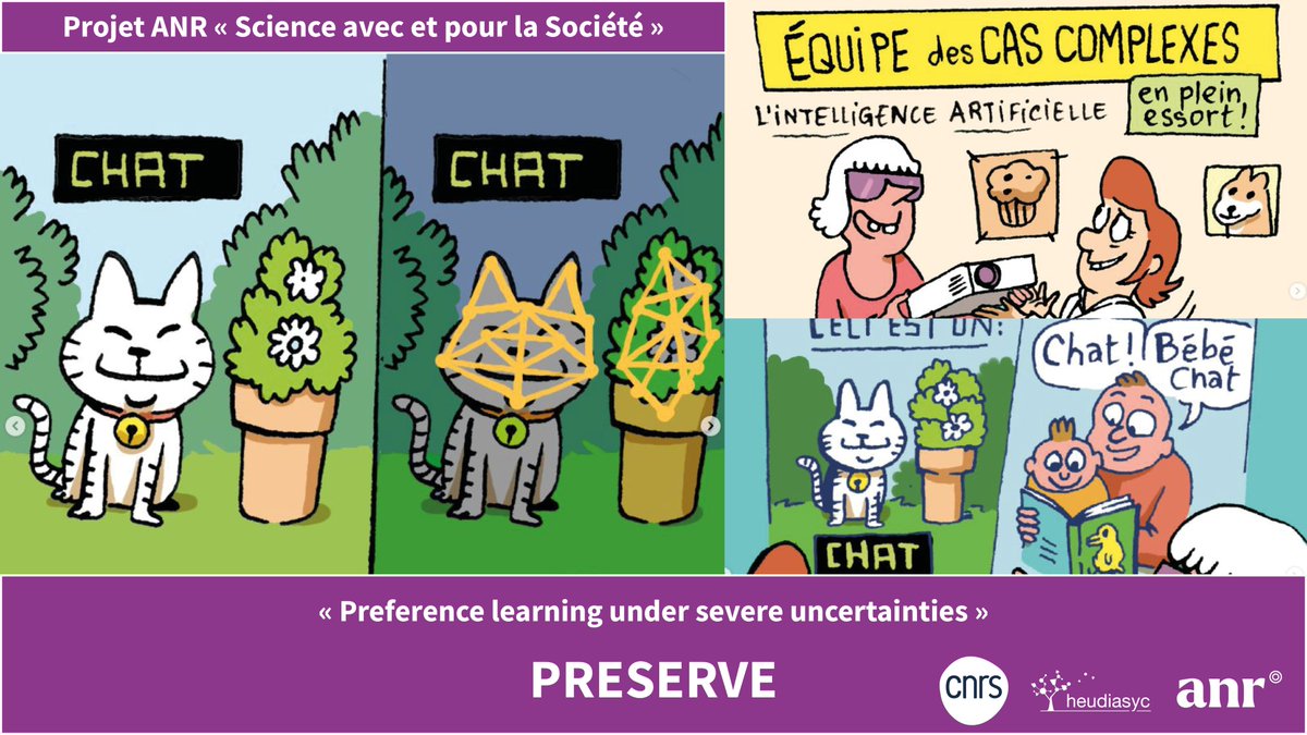 CNRS_HdF's tweet image. #SAPSCNRS | L&apos;équipe des Cas Complexes continue son enquête !
Et quoi de mieux pour expliquer comment fonctionne l&apos;#IntelligenceArtificielle que... de parler de chats, évidemment ! 😺
➡️ instagram.com/p/CssawDaodbX/