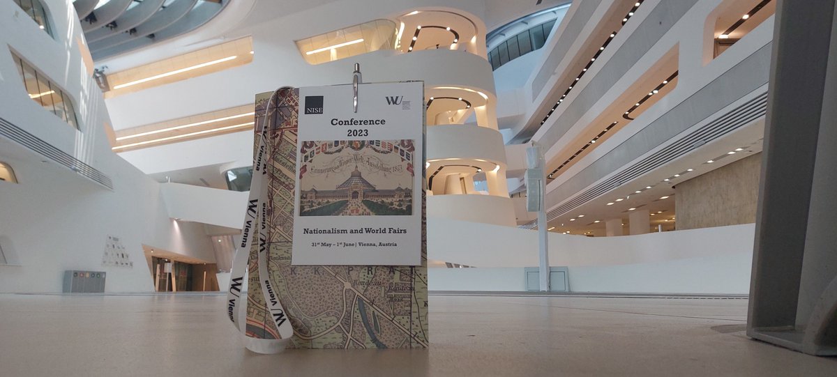 ✨All is set for NISE's "Nationalism and World Fairs" conference starting tomorrow, 31 May at 10h (CEST), at the <a href="/wu_vienna/">WU Vienna</a>.✨
Don't miss this opportunity and join us‼️🎆
All the info about the event here 👇
nise.eu/nationalism-an…