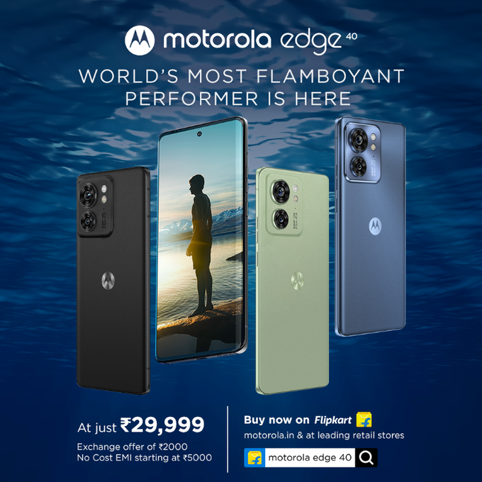 #motorolaedge40 sale today on Flipkart.

#Motorola #MotoEdge40