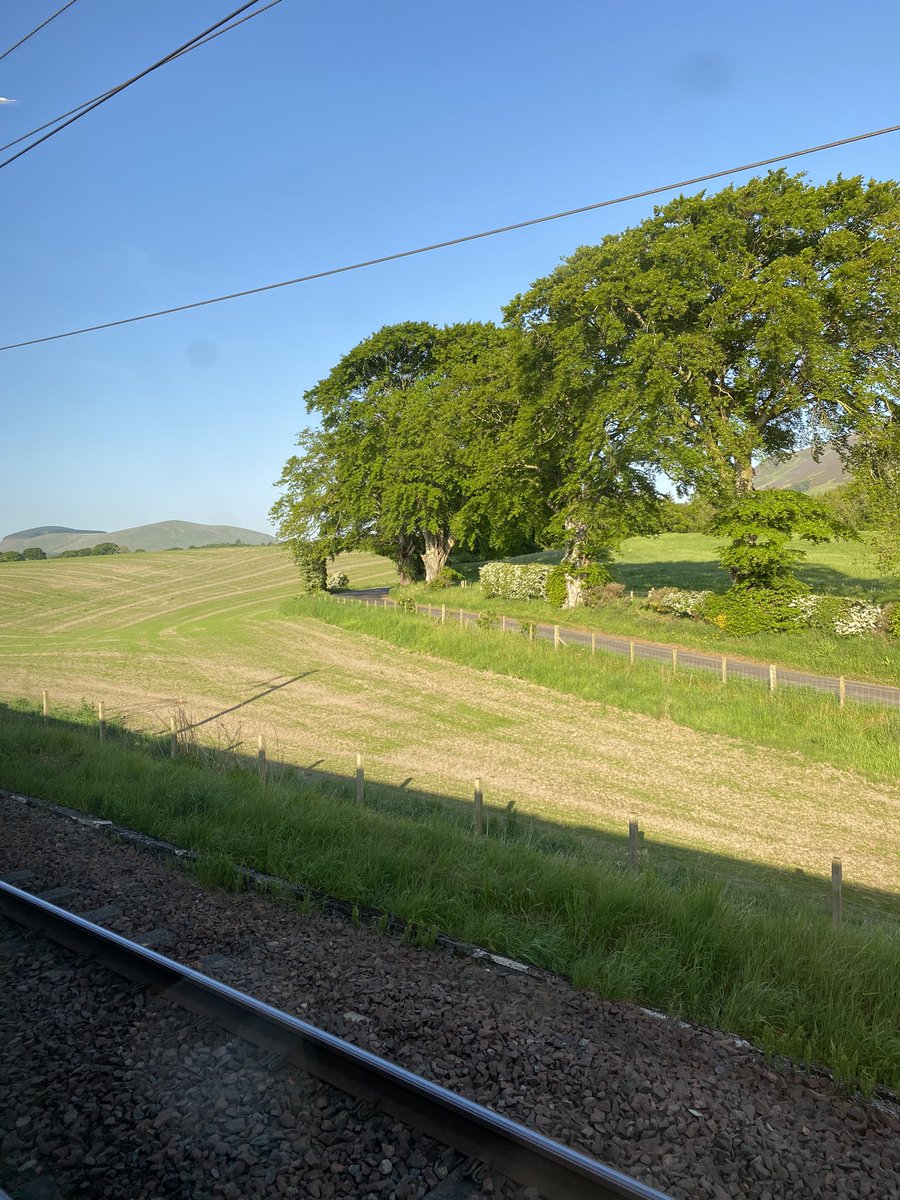 Enjoying the view from the TransPennine Express train this morning on the way to deliver a training session for PhD students. 😀

#Training #OnCampus #researcherdevelopment #SummerDays