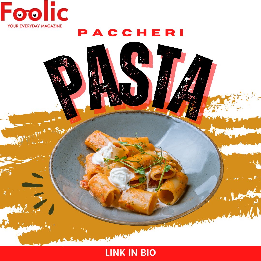 foolicmagazine's tweet photo. Discover the irresistible delight of Paccheri Pasta. With their large, tubular shape, these versatile noodles perfectly capture sauce and flavors. Elevate your pasta game with these Italian treasures.

Read More:- https://t.co/OUADPnOzd7

#paccheripasta #pastalover #Foodie https://t.co/6a7ZMLRKm8