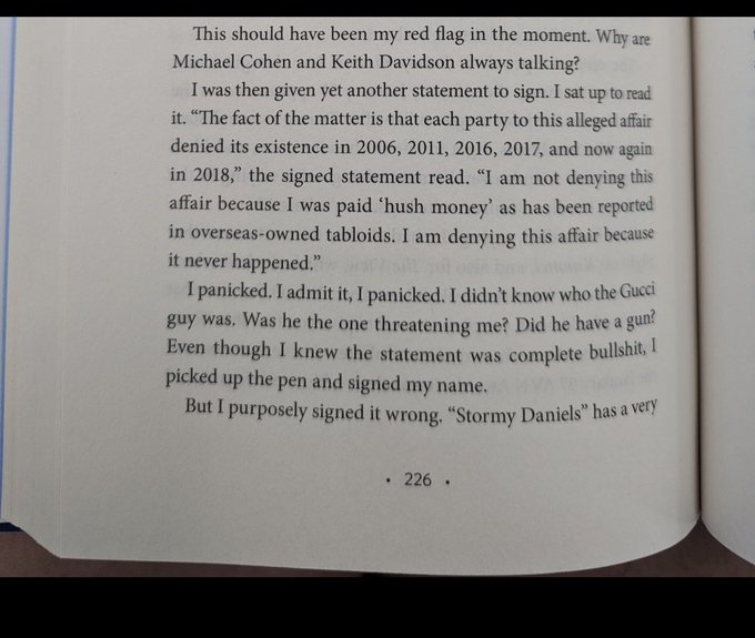 This "paper" I was pressured to sign and wrote about in my book? This is the very moment that I decided<a href="/tag/tourlife"class="tags"><span>#tourlife</span></a><a href="/tag/stormydaniels"class="tags"><span>#stormydaniels</span></a><a href="/tag/fulldisclosure"class="tags"><span>#fulldisclosure</span></a><a href="/tag/teamstormy"class="tags"><span>#teamstormy</span></a>