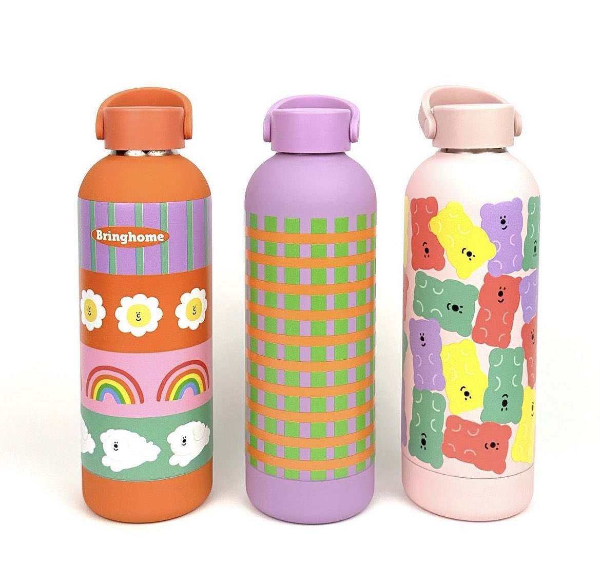 ifeelsopeach's tweet photo. water bottle 🍅💗🌈🌼 ของ bring home น่ารักมากกกก T-T มีหูหิ้ว + เก็บได้ทั้งร้อนเย็นด้วย 🍊🤸🏻‍♂️🐛💥 https://t.co/SrxLAv7Avq
