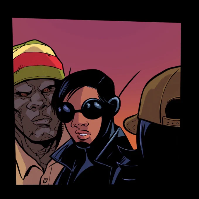It's probably going to be at least another week until I finish the next episode of SpandEx, but here's a look at the first four panels (colors are still WIP).