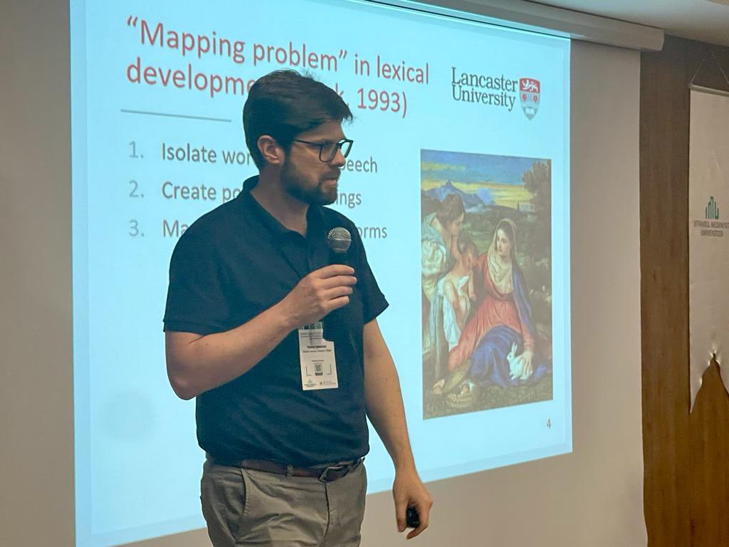 PoLaR Lab (@lab_polar) on Twitter photo We had a great first day at #HLCross 🎉 filled with fascinating research on heritage bilingualism, which ended on a high note thanks to the brilliant keynote by <a href="/prebuschat/">Patrick Rebuschat</a> on “The contribution of cross-situational statistical learning to the study of heritage languages” 🧠🗣️👏🏾 We had a great first day at #HLCross 🎉 filled with fascinating research on heritage bilingualism, which ended on a high note thanks to the brilliant keynote by <a href="/prebuschat/">Patrick Rebuschat</a> on “The contribution of cross-situational statistical learning to the study of heritage languages” 🧠🗣️👏🏾