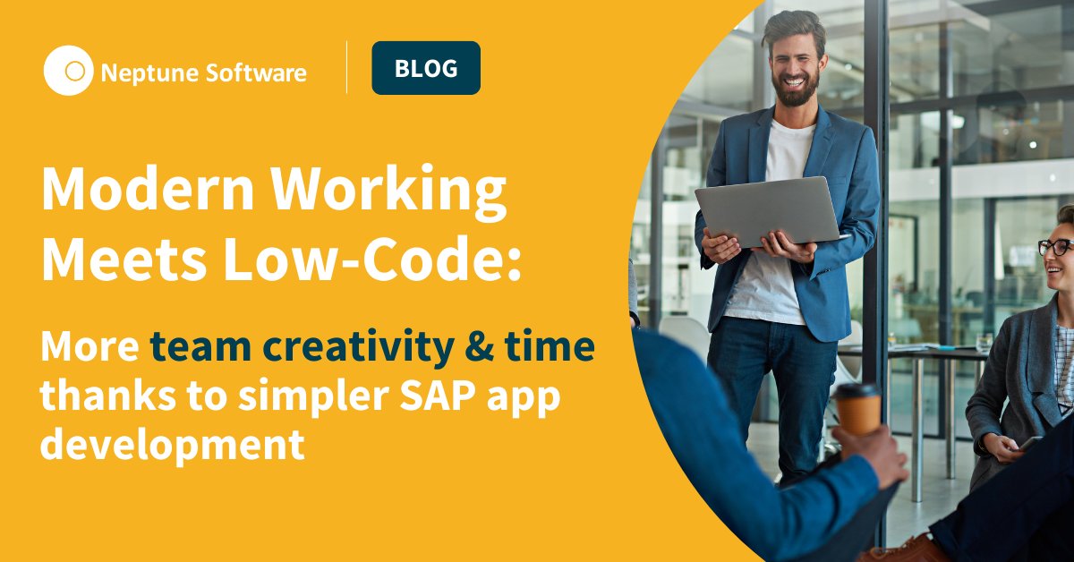 NeptSoft's tweet photo. Discover the new standard in mobile working and #nocodelowcode #SAP application development, especially in the face of a growing IT skills shortage!😲
Learn more👉 https://t.co/5xKEyMmI0V #MobileWorking #NoCode #LowCode #SAP #ITSkillsShortage https://t.co/dONpVaWMn8