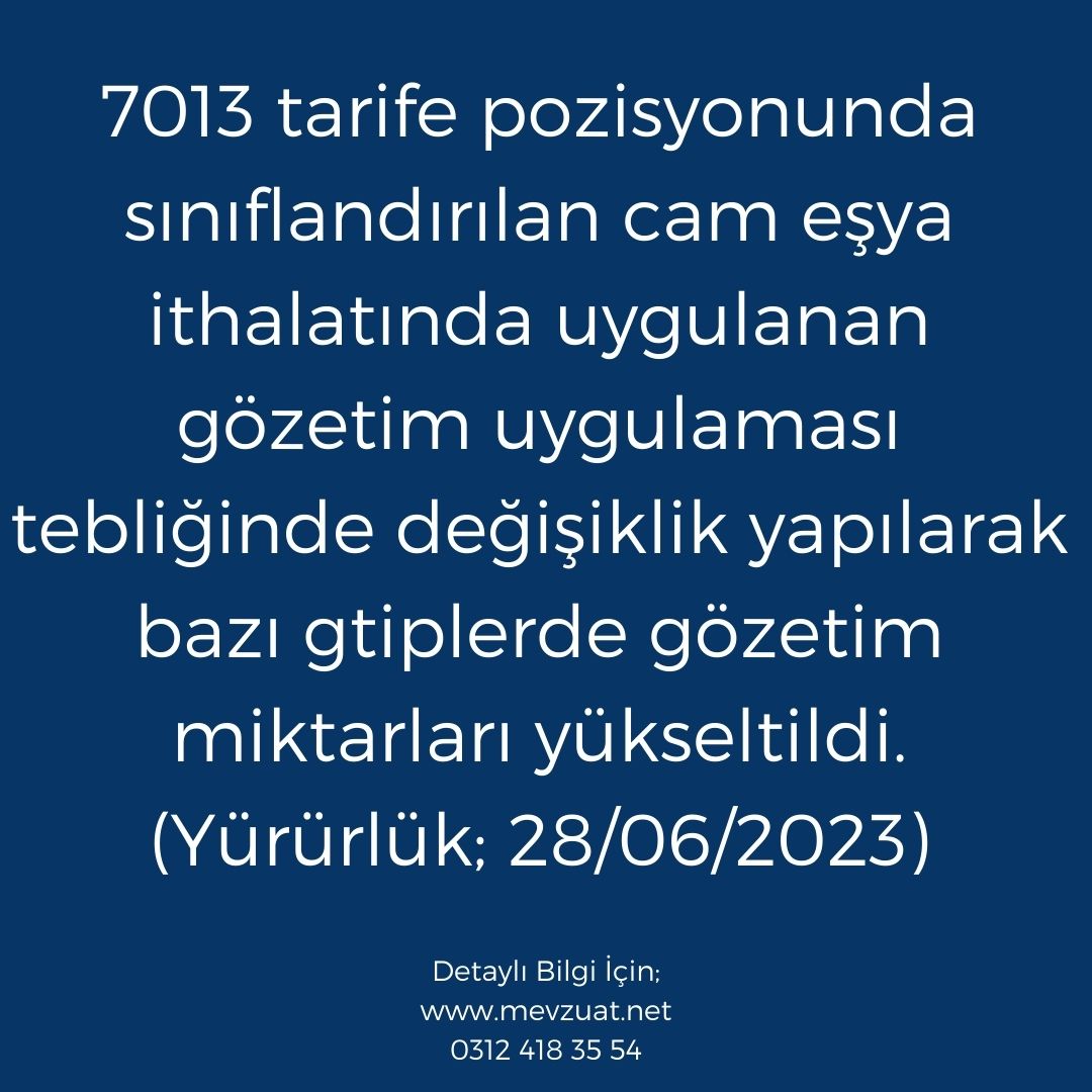 Detaylı Bilgi İçin;
mevzuat.net

#gümrük #gümrükmüşavirliği #ticaretbakanlığı #mevzuat #ithalat #ihracat