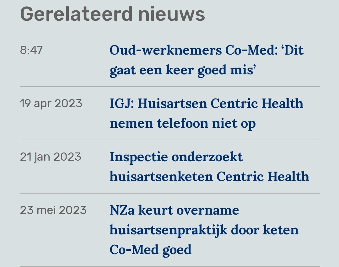 MarcGr8's tweet image. Gelukkig hebben we de NZa als waakhond... @Zorgautoriteit #CoMed #CentricHealth