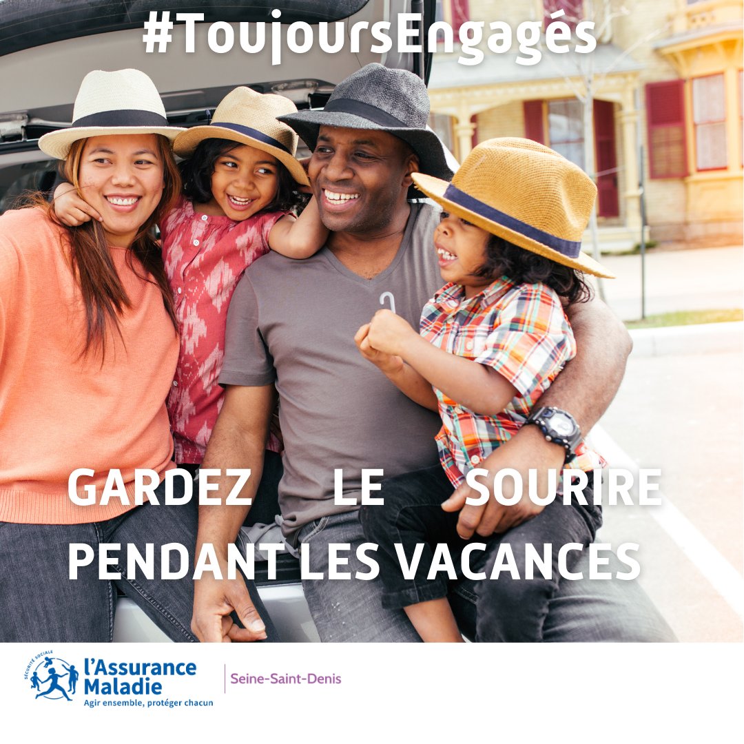 Cpam93's tweet image. [#INFO ] Pour un #été sans #nuage, quelques réflexes #Sante  à adopter avant les #vacances : Faire le #point sur la trousse à #pharmacie et ses #vaccins, commander une #CEAM, utiliser le téléservice pour les #soins médicaux payés pendant les vacances 👉bit.ly/3LrE4KN