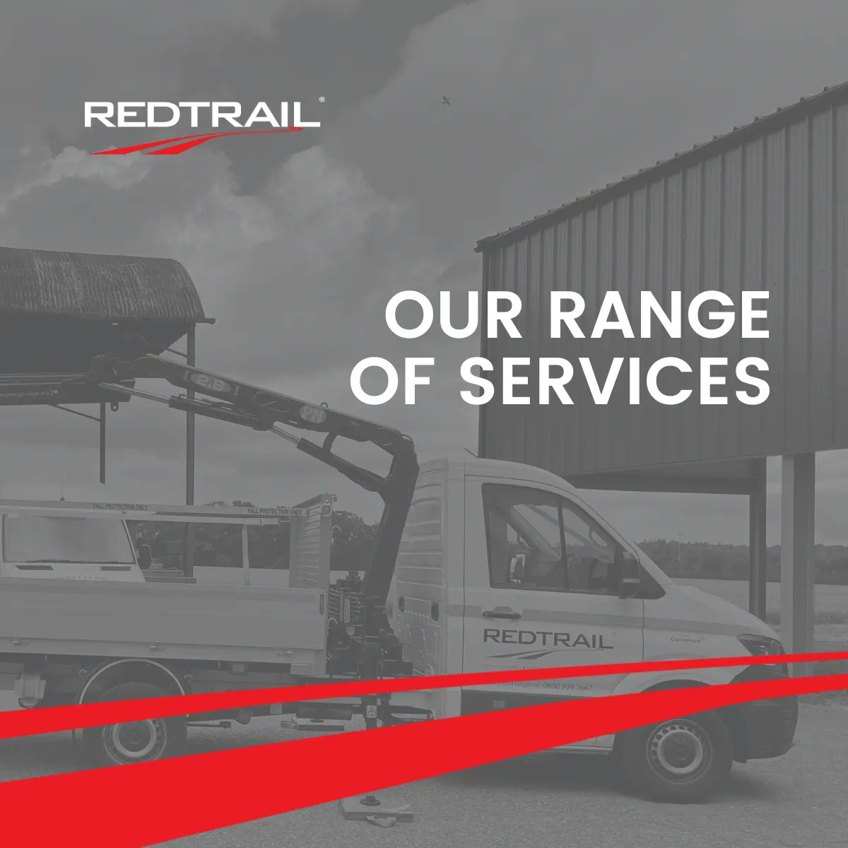 With Redtrail, you can be confident that you're in safe hands. We're proud to be flexible, professional and we get it right first time. Browse our extensive range of services on our easy-to-use website: buff.ly/3MjrWOg

#transport #lastmile #telecoms