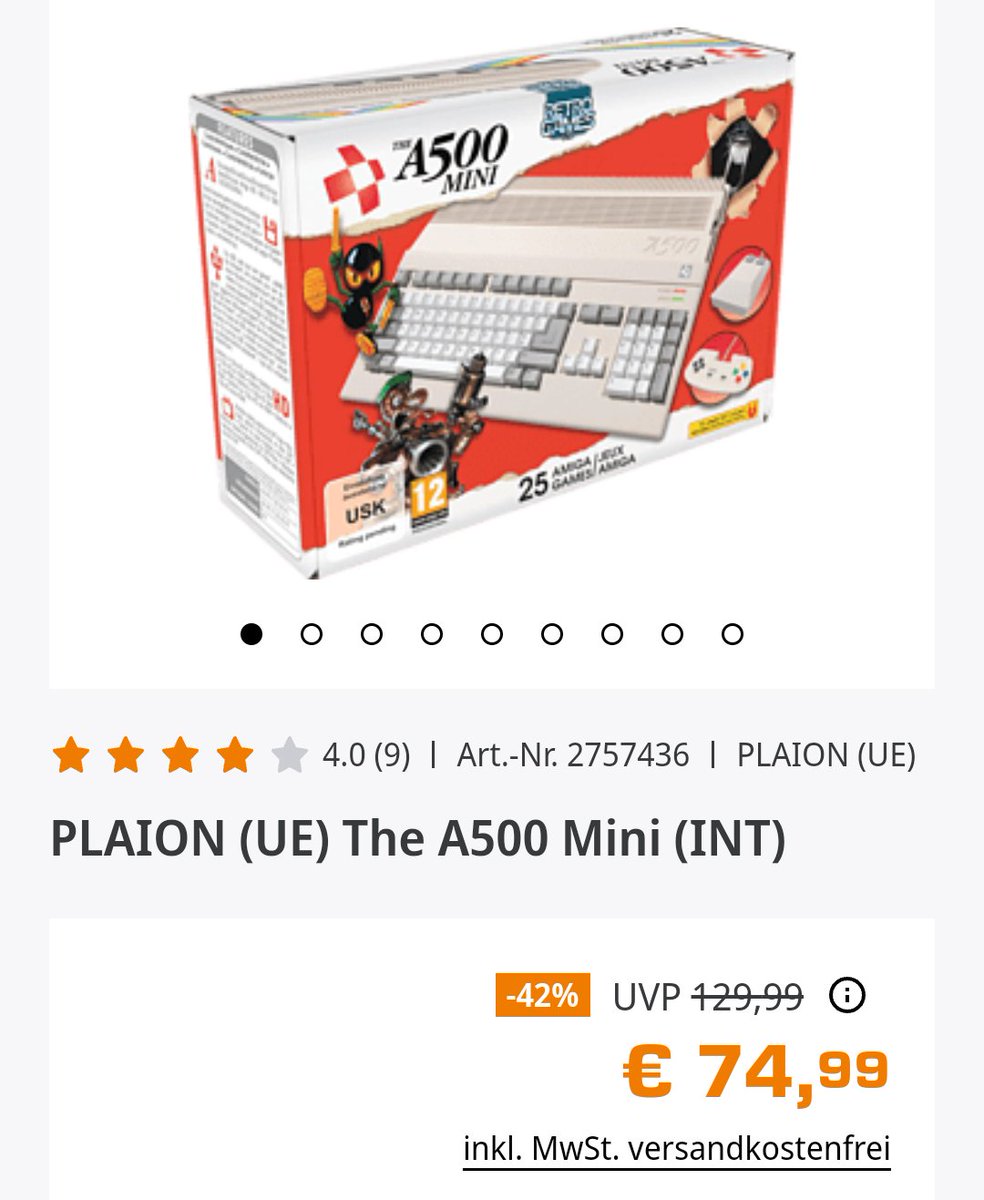 gametlemen's tweet photo. tolles Angebot bei #Saturn und #MediaMarkt 🥰 übrigens auch enthalten ist das von mir für @CloudplayTalk über @AntstreamArcade getestete #AlienBreed3D
https://t.co/Qqy0Ng5OZg https://t.co/PALXpZlLm0