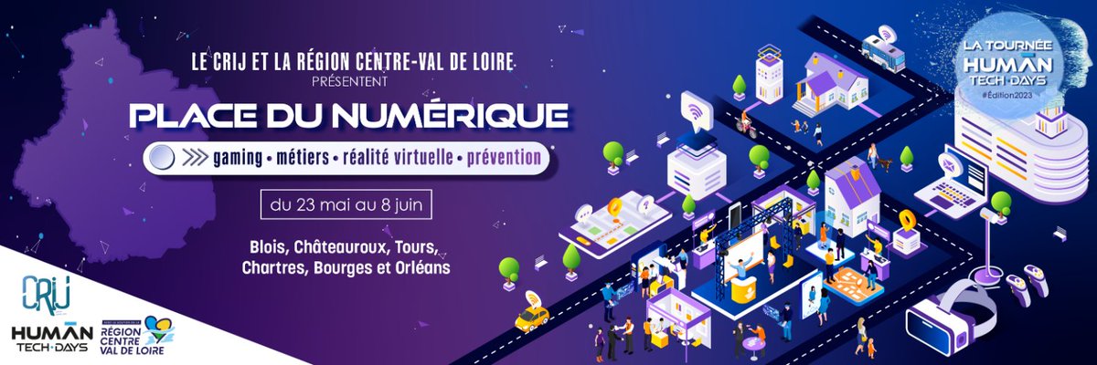 StudioCreart's tweet photo. Retrouvez-nous aux @HumanTechDays avec @PixelPlayersOff , la @RCValdeLoire et @crijcentre
🚩13h à Tours, Place Anatole France
Présentation des différents studios de la région : @ThePioneersGame @StudioGuild , 3DFXstudio, le salon des énigmes et @HitboxMakers !
#humantechdays https://t.co/91XiwrYJL2