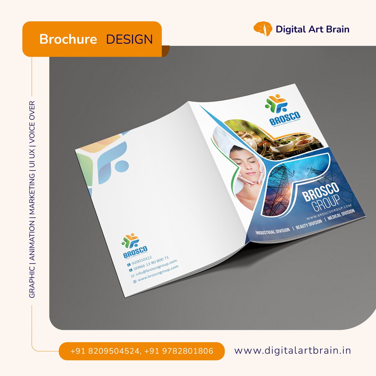 digitalartbrain's tweet photo. Elevate Your Brand & Product with Exceptional Brochure Designs: Discover Our Portfolio Swap out now"
#branding #brochures #design #creative #digitalartbrain
contact us -
9782801806
8209504524
digitalartbrain@gmail.com
https://t.co/UuFHVArOXa https://t.co/uDYyOxrXNu