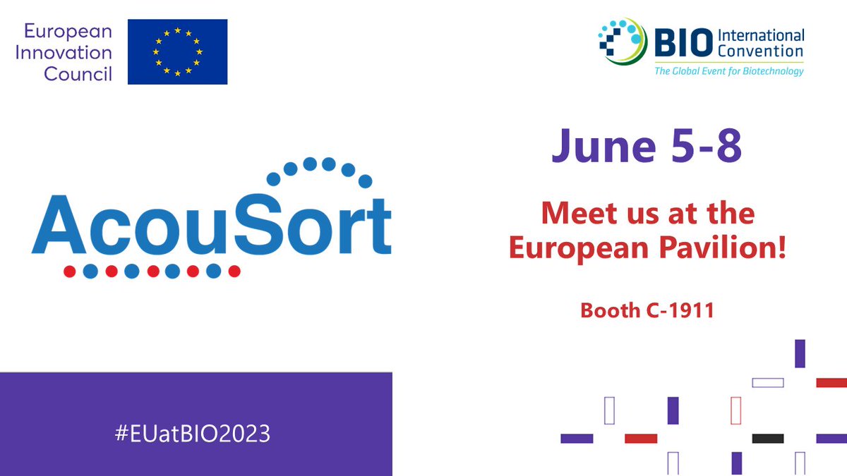 Meet us at @BIOConvention #BIO2023 in Boston next week
#eueic #EUatBIO2023 #samplepreparation #sampleprocessing #automation #integration