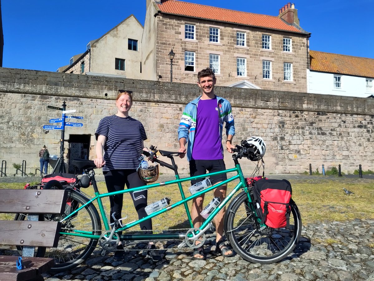 Our lovely @AlexanderByrn15 has begun his 3,500 mile tandem bike journey around the UK coastline, cycling with a different person affected by suicide each day. He is raising money for @PAPYRUS_Charity and @SOBScharity - please follow & consider donating to this cause #TwitterEPs
