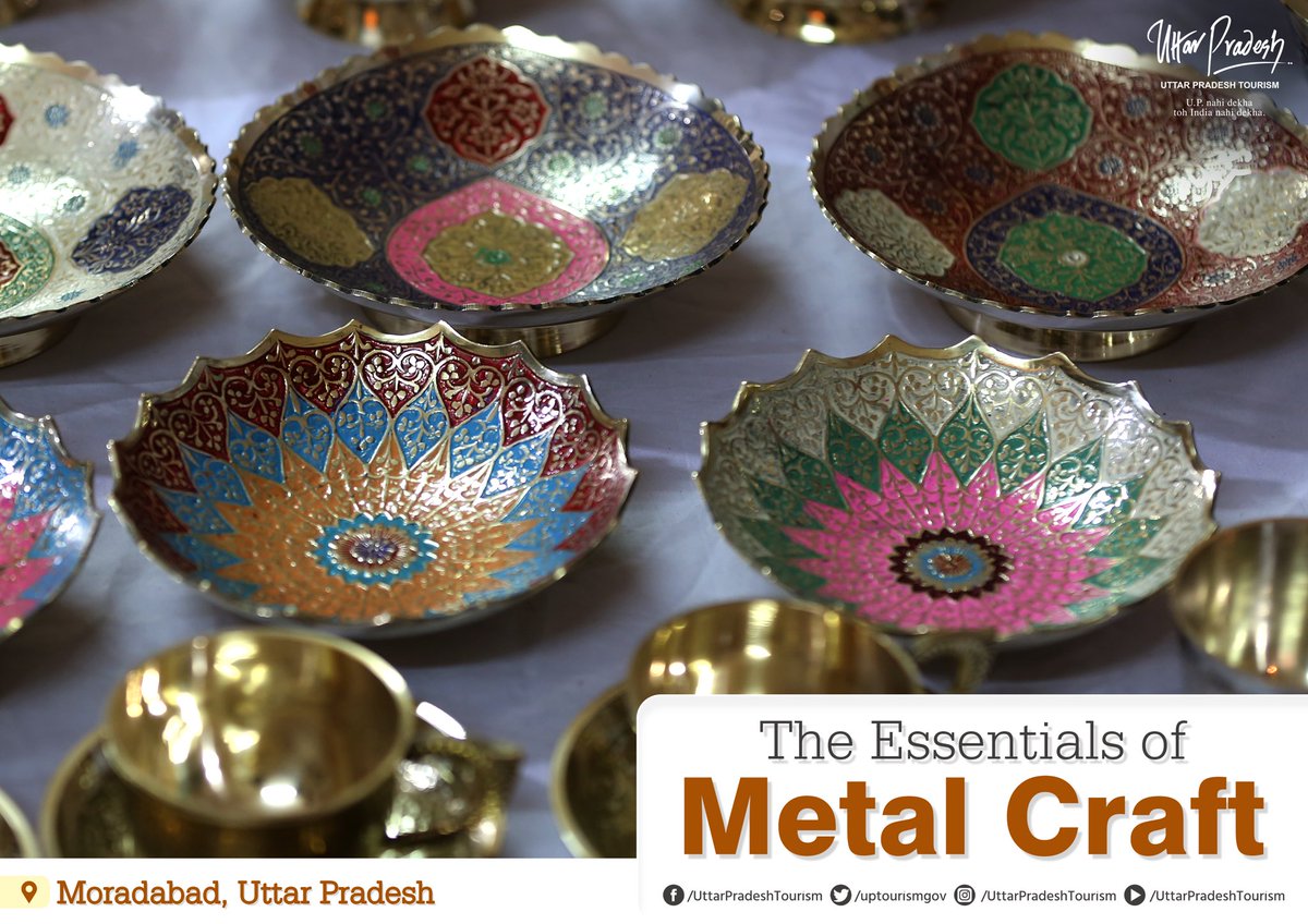 UP Tourism (@uptourismgov) on Twitter photo 2023-05-30 07:06:54 #Moradabad is also known as '#BrassCity'. The artwork created on the brass objects here reflects diversity, culture, legacy, and history. These products' decorative patterns and motifs draw inspiration from a range of sources. #MetalCraft #UttarPradesh #UPTourism @MukeshMeshram #Moradabad is also known as '#BrassCity'. The artwork created on the brass objects here reflects diversity, culture, legacy, and history. These products' decorative patterns and motifs draw inspiration from a range of sources. #MetalCraft #UttarPradesh #UPTourism @MukeshMeshram