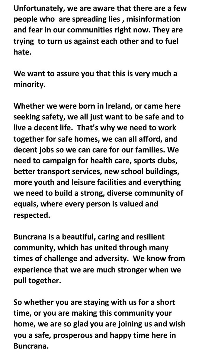 Buncrana For All tweet media