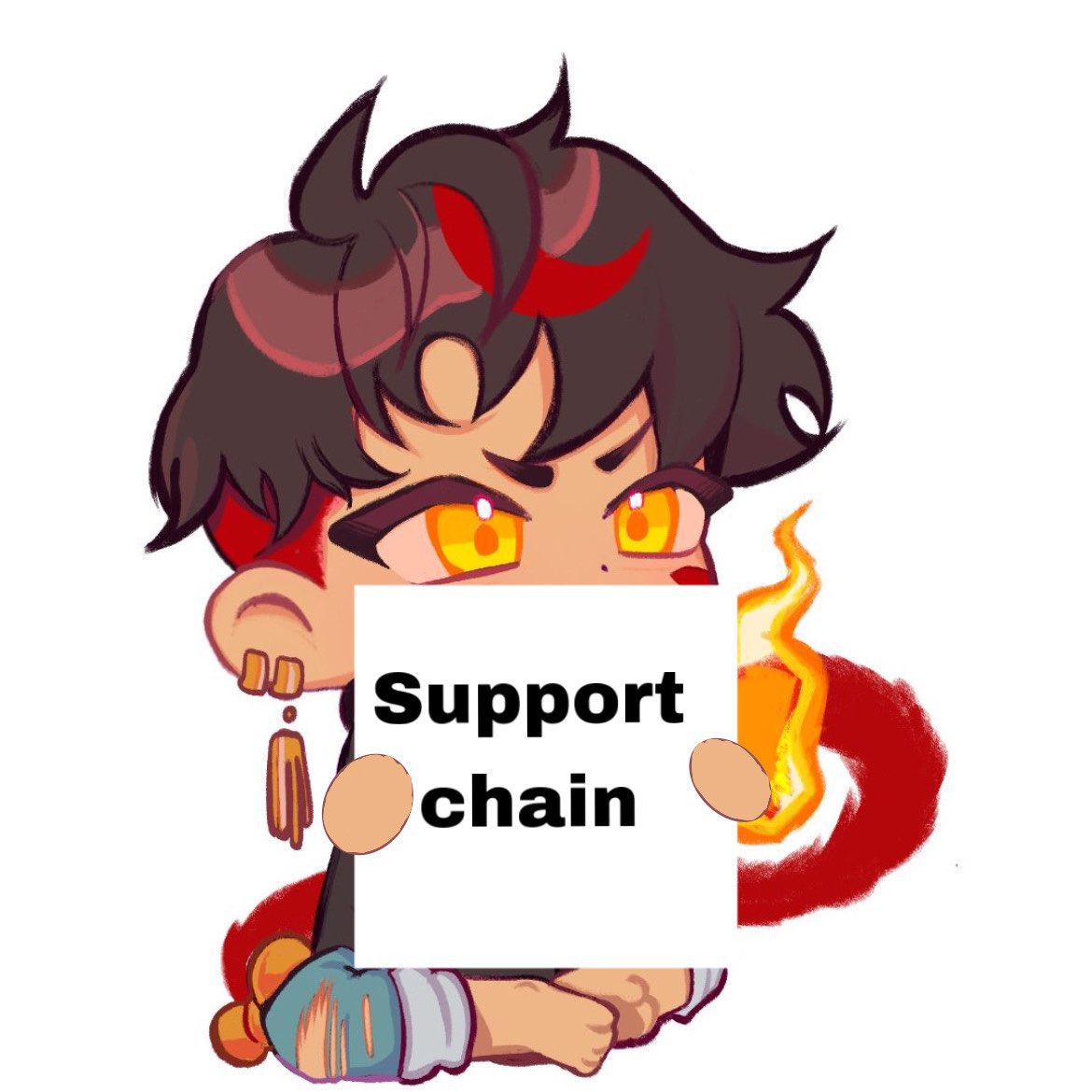 Dude never done this~

🔥🐵 #Vtuber Support Chain!! 🐵🔥

🔥🐵 #VtuberSupport Chain!! 🐵🔥

🔥🐵 #VtuberSupportChain!! 🐵🔥

Drop your PNGs and links below!! Wanna make some more friends and raid more people’s!!