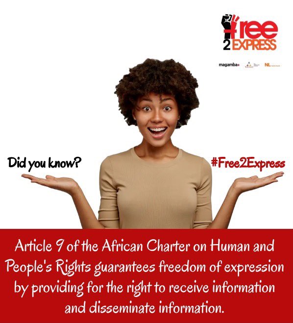 Freedom of express is a right 
#Free2Express
 #ConstitutionCulture