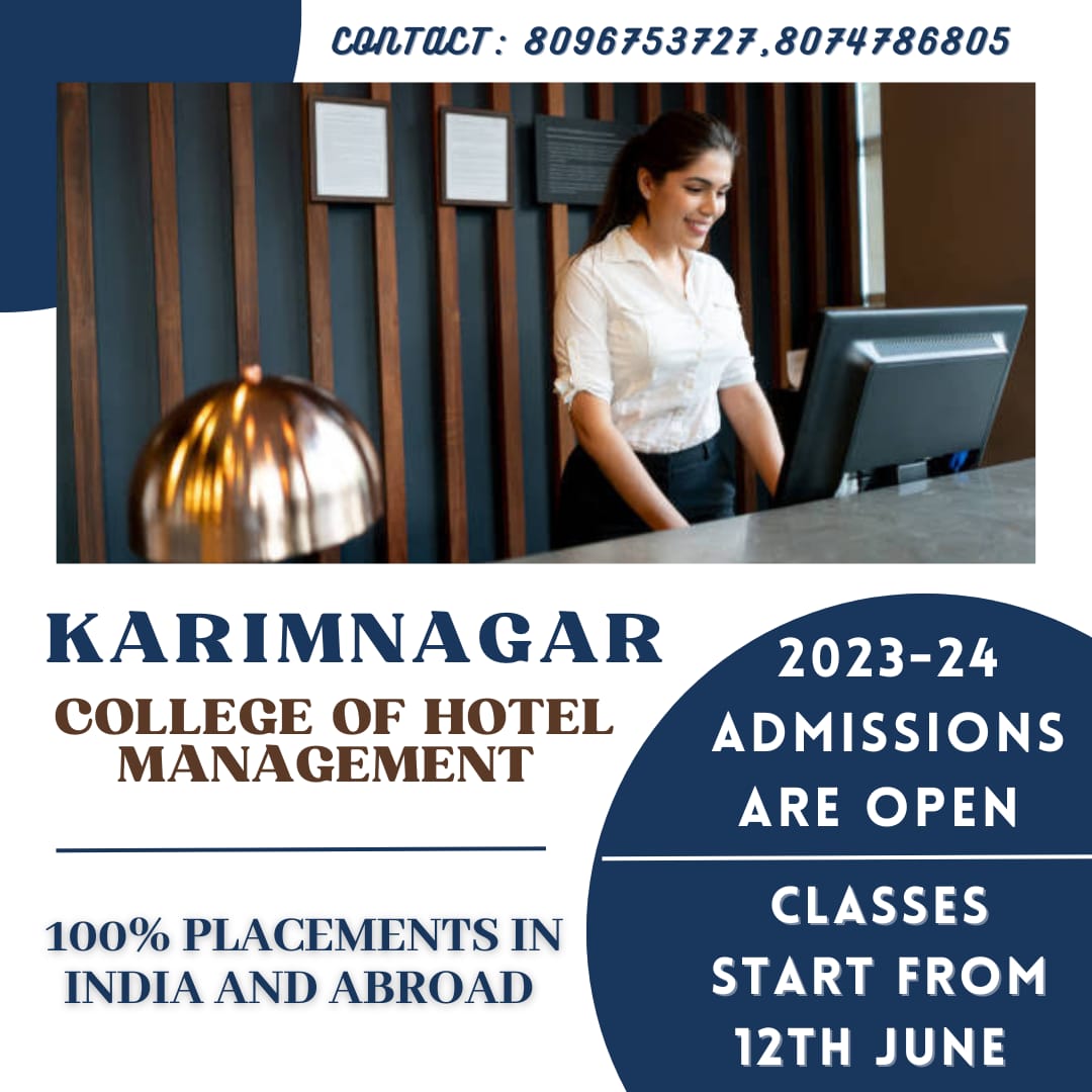 KarimnagarM's tweet photo. #admissionopen2023_2024 #besthotelmanagementcollege #BestHotelManagementInstitute #besthotelmanagenentcollegeinkarimnagar #besthotelmanagementcollegeintelangana #tophotelmanagementcollegeintelangana #tophotelmanagementcollegeinkarimnagar #karimnagartophotelmanagementcollege https://t.co/2NWmx077Um