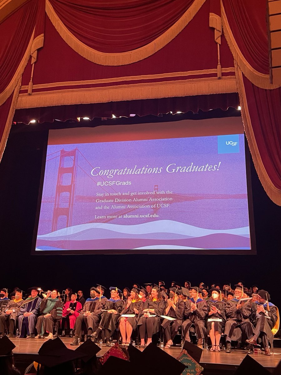 What an amazing day graduating from @UCSF 🎓

I want to thank my advisor, @TejalADesai, my family, professors, and classmates for all their support throughout my studies. I'm looking forward to all that's ahead at @Penn!

#ucsf #ucsfgrad #mtm #calgrad #translationalmedicine…