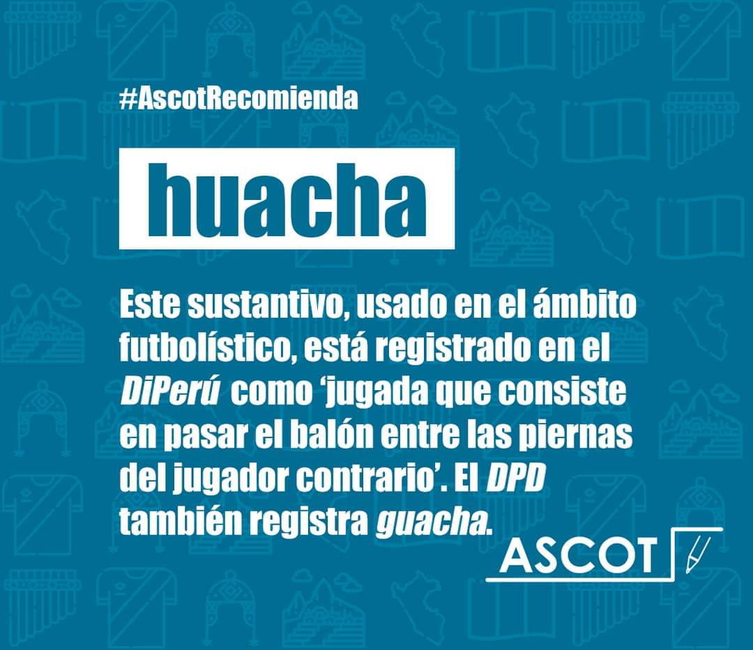 AscotPeruOf's tweet photo. El «DiPerú» también indica que «huacha» significa 'pieza circular, fina y perforada, con la que se mantiene apretada una tuerca o un tornillo, se asegura el cierre hermético de una junta o se evita el roce entre dos piezas contiguas' y 'ano, esfínter anal'. #Huacha #Guacha https://t.co/3O61kaUEBF