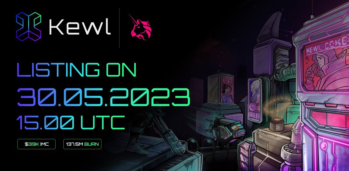 Reminder: if you have participated in seed sale or public sale, you'll be able to claim your $KEWL via kewl.io/vesting just by connecting your funding wallet.

✅ Public Sale: Claim 6 hours after TGE
✅ Seed Sale: Claim 24 hours after TGE